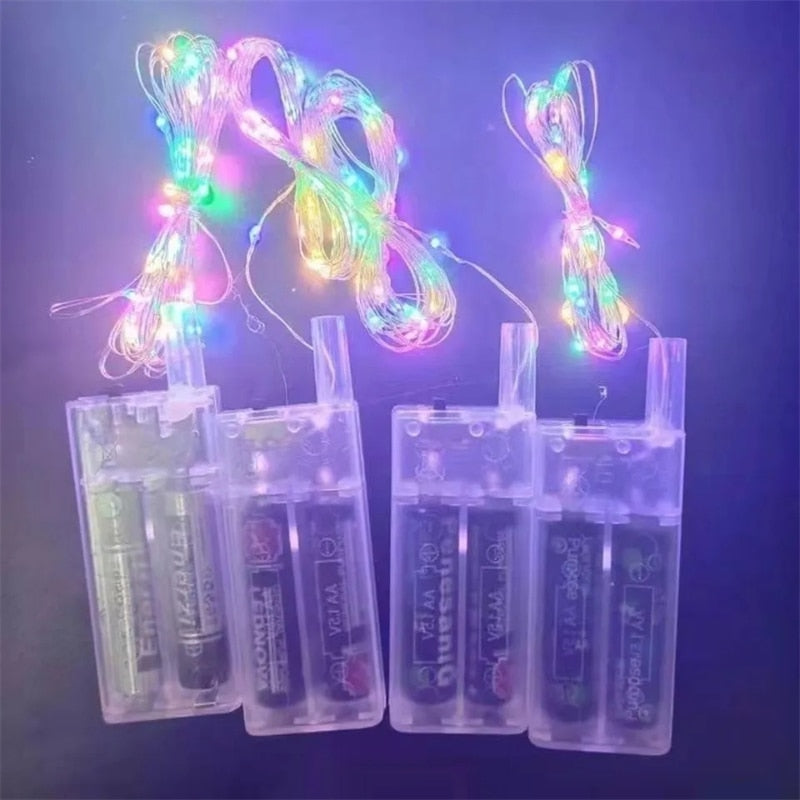 Outdoor Fairy Copper Wire Lights Outdoor Fairy Copper Wire Lights
